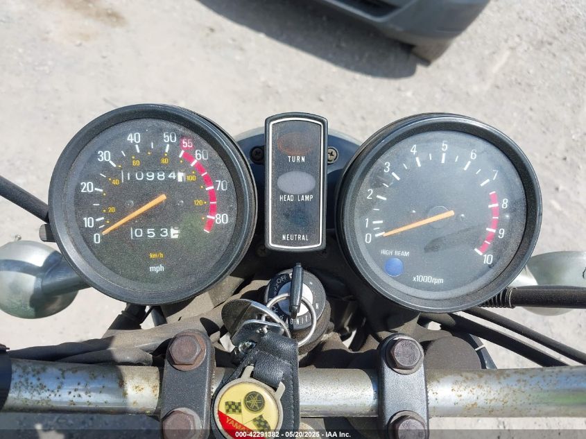 1981 Yamaha Xs650 VIN: JYA4N900XBA016156 Lot: 42291382