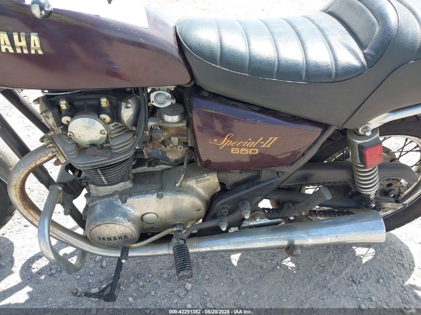 1981 Yamaha Xs650 VIN: JYA4N900XBA016156 Lot: 42291382