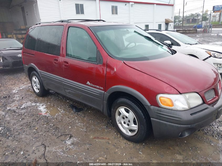 2000 Pontiac Montana N16 VIN: 1GMDU03E6YD308013 Lot: 42291455