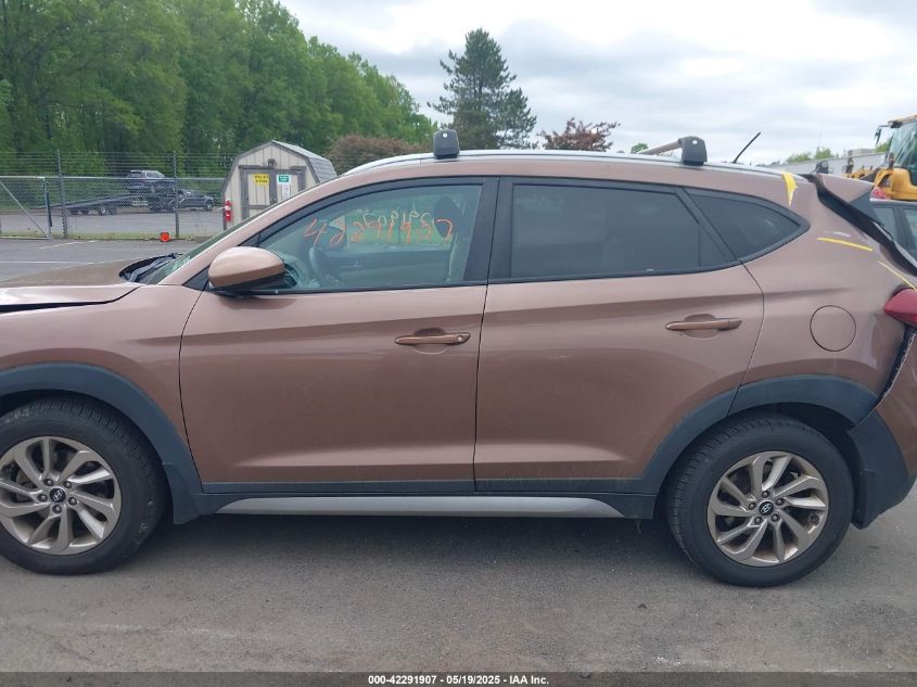2017 Hyundai Tucson Se VIN: KM8J3CA45HU397168 Lot: 42291907