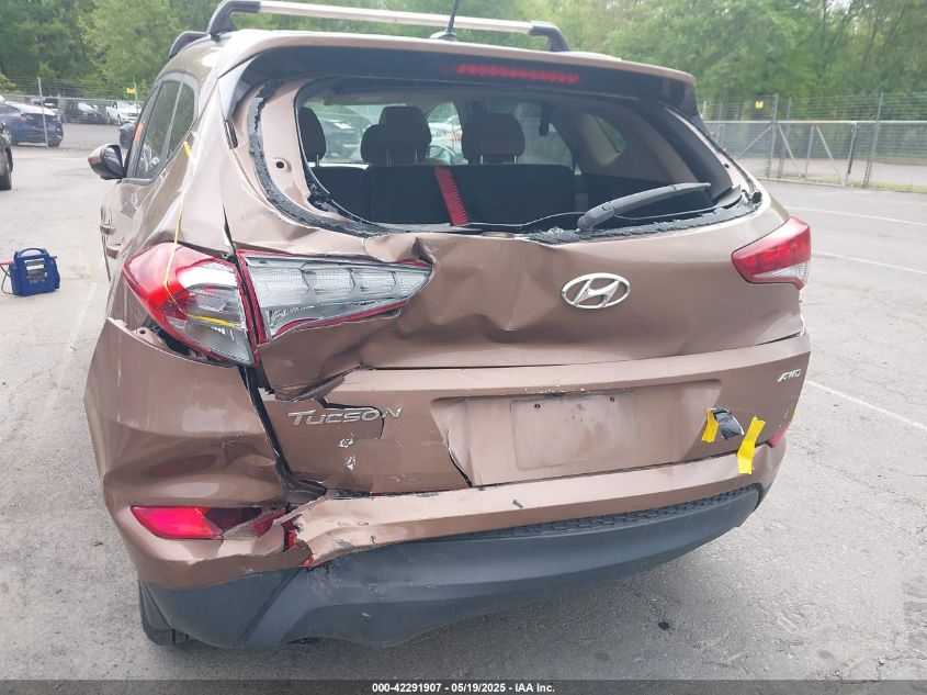 2017 Hyundai Tucson Se VIN: KM8J3CA45HU397168 Lot: 42291907