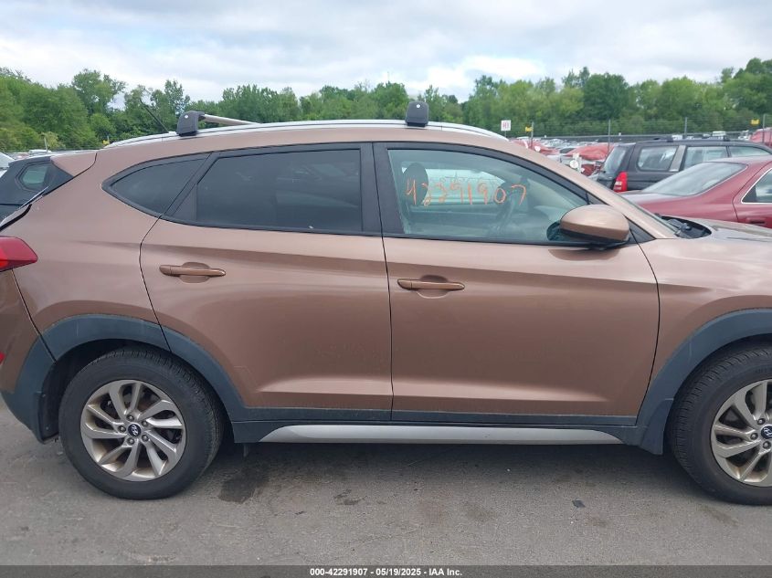 2017 Hyundai Tucson Se VIN: KM8J3CA45HU397168 Lot: 42291907