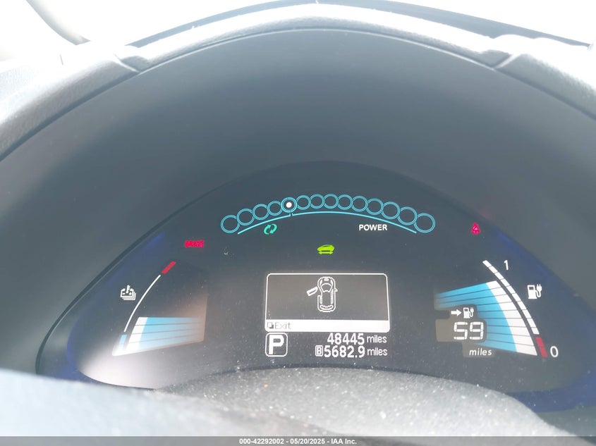 2015 NISSAN LEAF VIN: 1N4AZ0CP6FC310007
