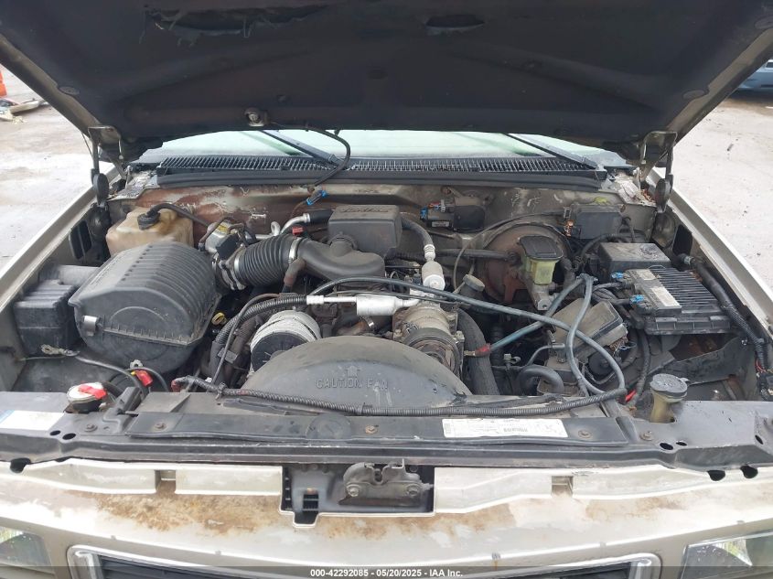 1999 GMC Yukon Slt Cmi VIN: 1GKEK13R6XJ710142 Lot: 42292085