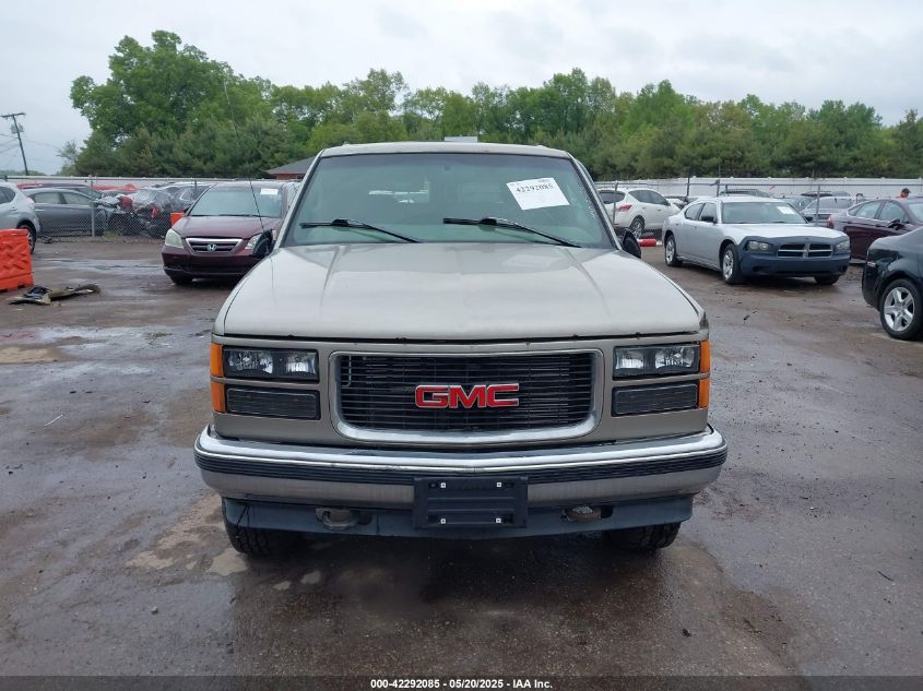 1999 GMC Yukon Slt Cmi VIN: 1GKEK13R6XJ710142 Lot: 42292085