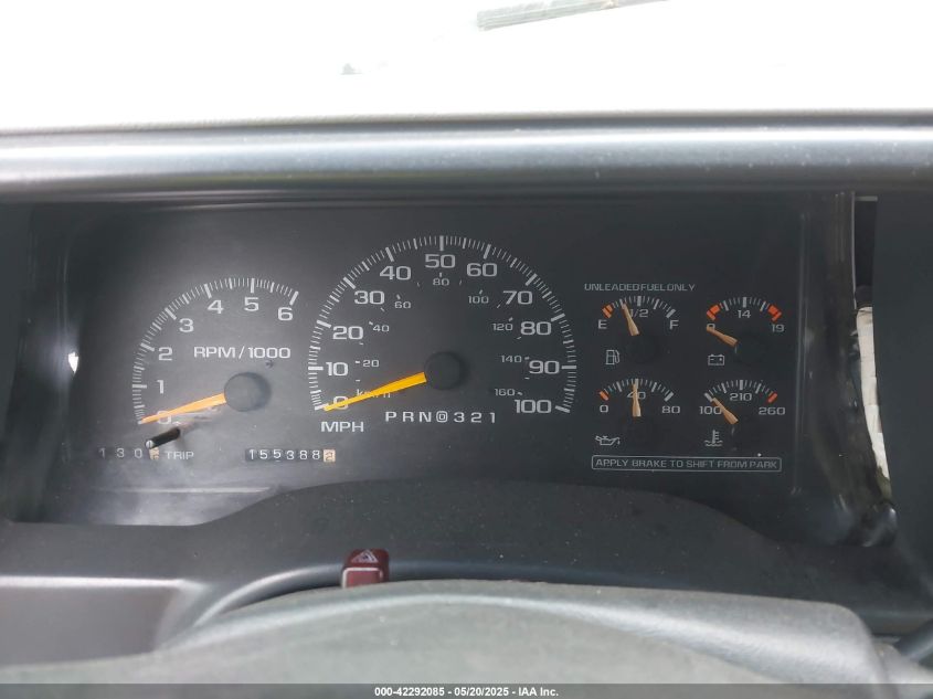 1999 GMC Yukon Slt Cmi VIN: 1GKEK13R6XJ710142 Lot: 42292085