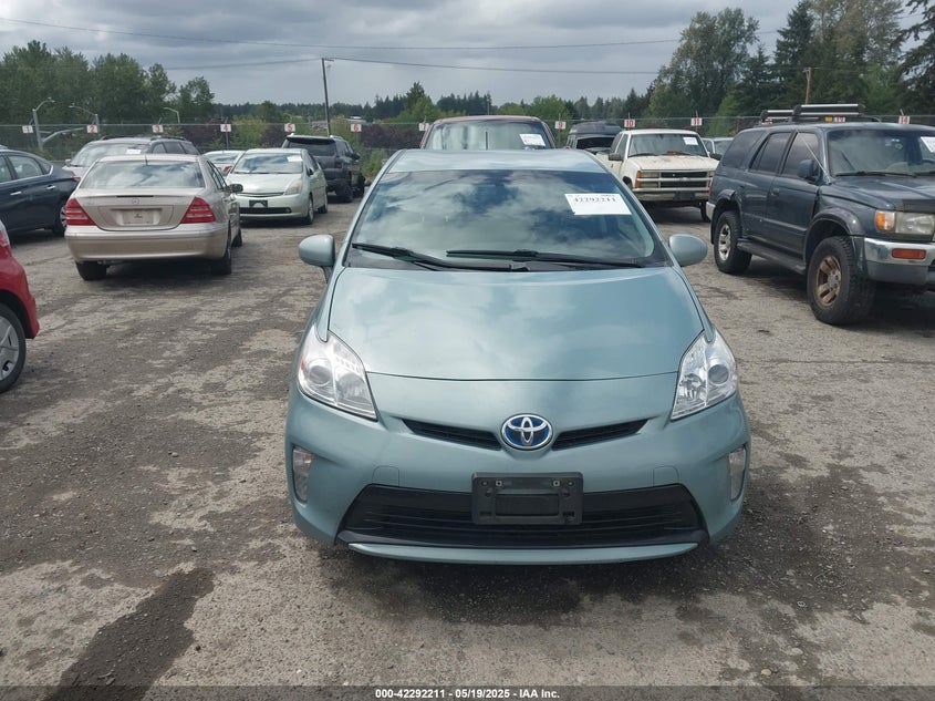 2013 TOYOTA PRIUS VIN: JTDKN3DU5D5551896