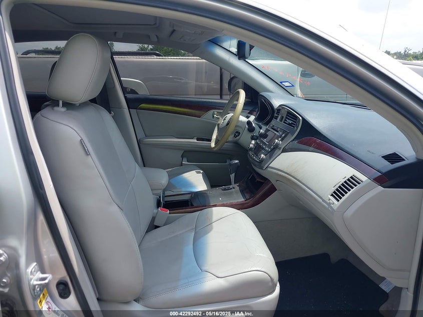 2011 TOYOTA AVALON VIN: 4T1BK3DB2BU388016