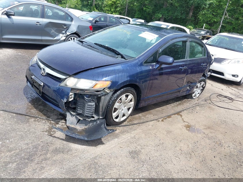 2008 HONDA CIVIC VIN: 1HGFA16578L006888