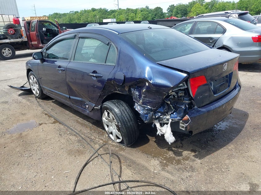 2008 HONDA CIVIC VIN: 1HGFA16578L006888