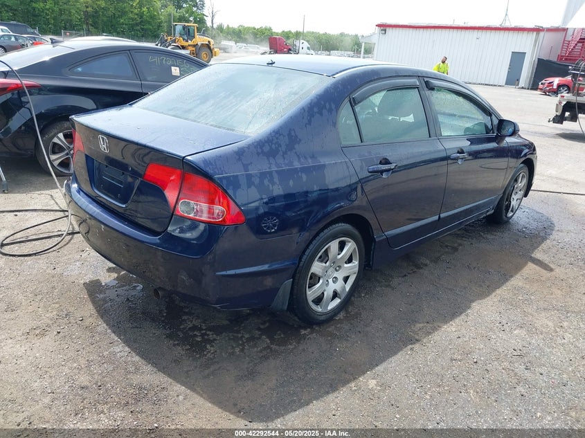 2008 HONDA CIVIC VIN: 1HGFA16578L006888