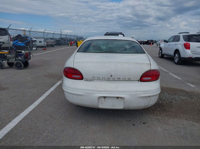 1999 Chrysler Concorde Lx VIN: 2C3HD46RXXH62074 Lot: 42292747