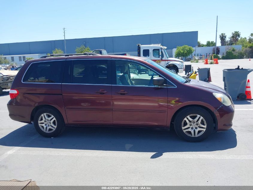2007 Honda Odyssey Ex-L VIN: 5FNRL38717B113629 Lot: 42293867