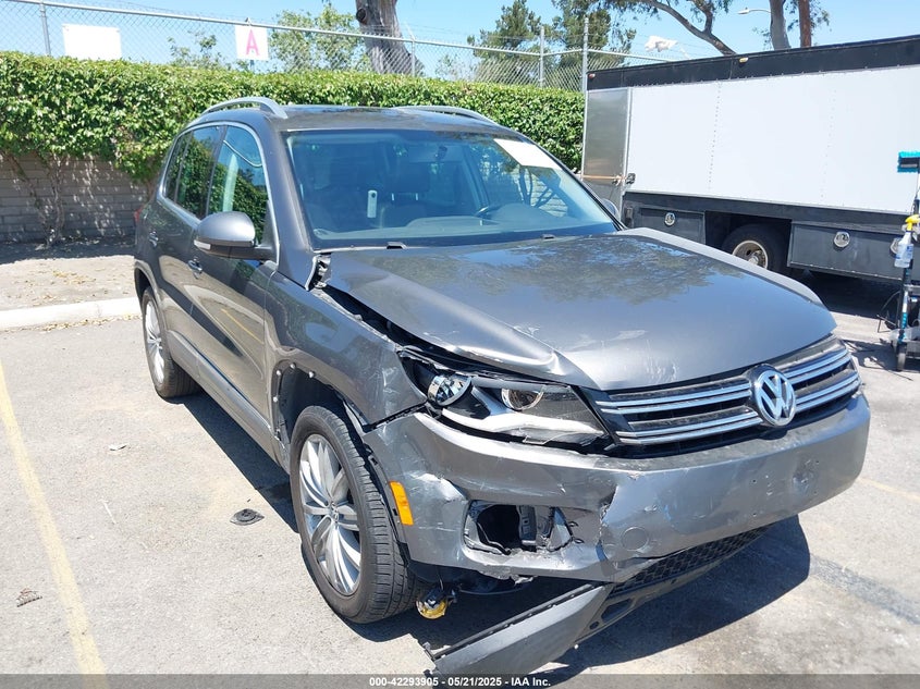 2015 VOLKSWAGEN TIGUAN VIN: WVGAV7AX4FW561281