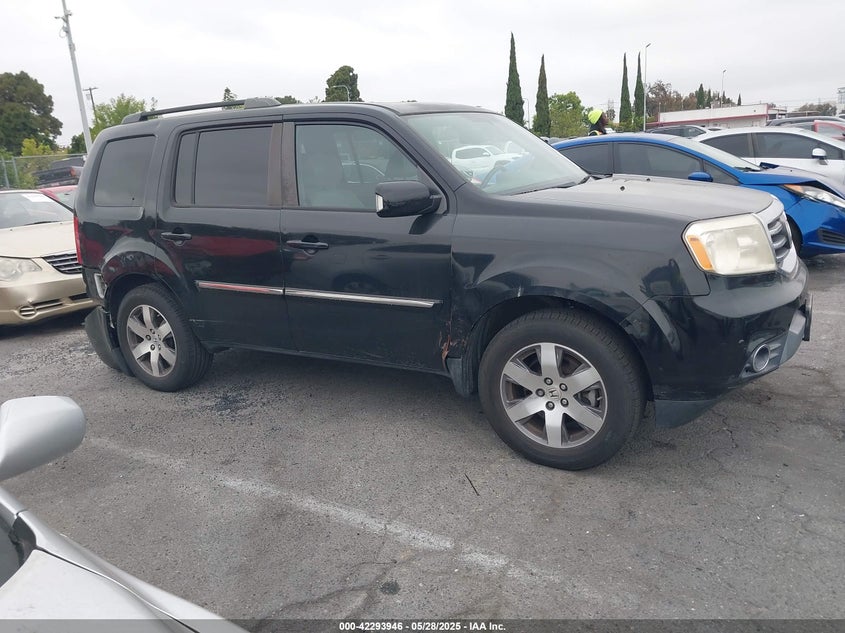 2014 HONDA PILOT TOURING - 5FNYF3H95EB025555
