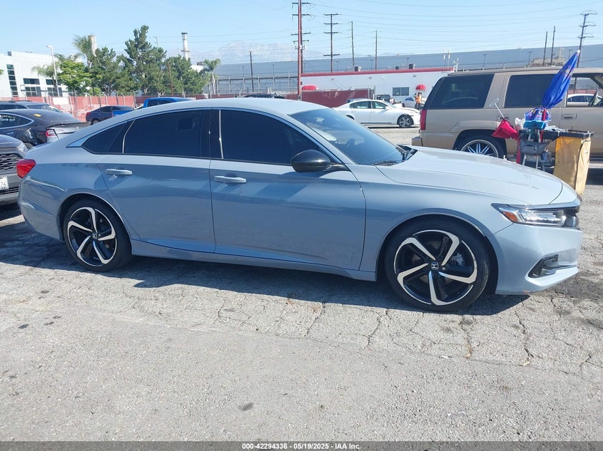 2022 HONDA ACCORD VIN: 1HGCV1F44NA082803