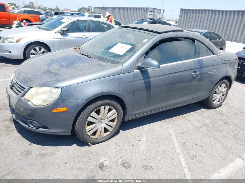 2008 VOLKSWAGEN EOS VIN: WVWBA71F18V020497