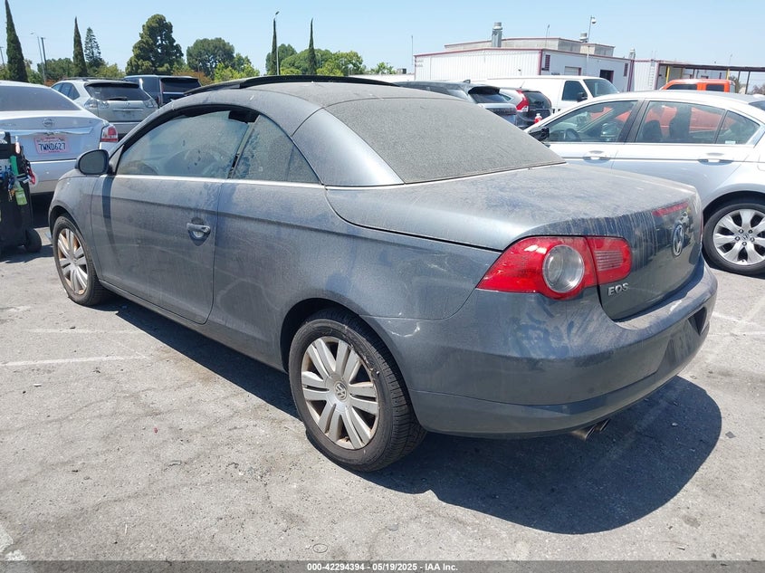 2008 VOLKSWAGEN EOS VIN: WVWBA71F18V020497