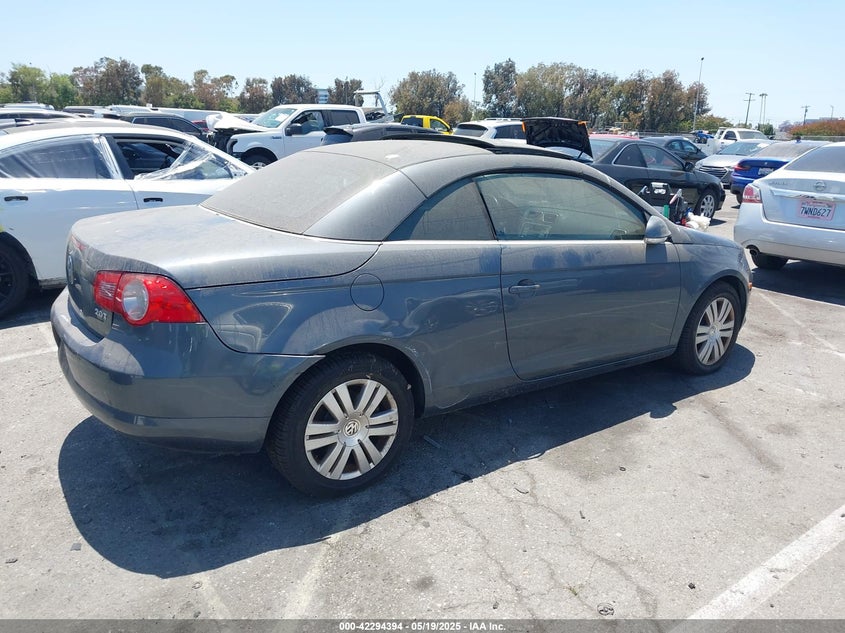 2008 VOLKSWAGEN EOS VIN: WVWBA71F18V020497