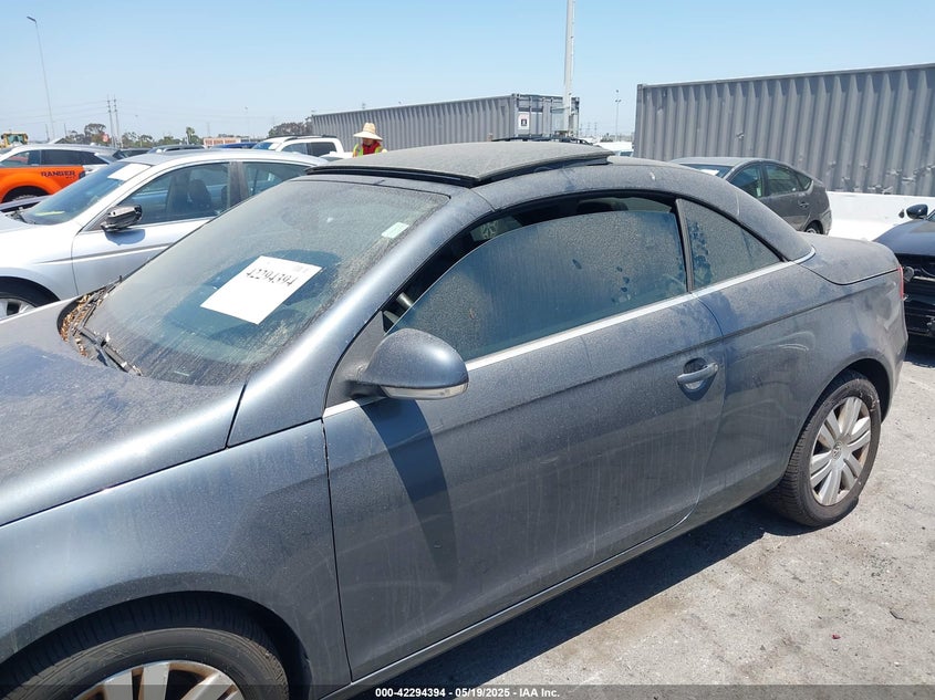 2008 VOLKSWAGEN EOS VIN: WVWBA71F18V020497