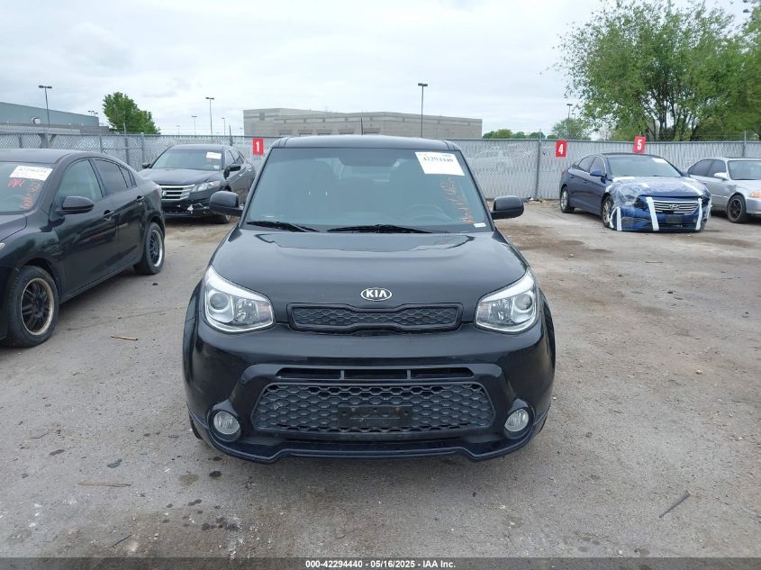 2016 Kia Soul + VIN: KNDJP3A51G7351285 Lot: 42294440