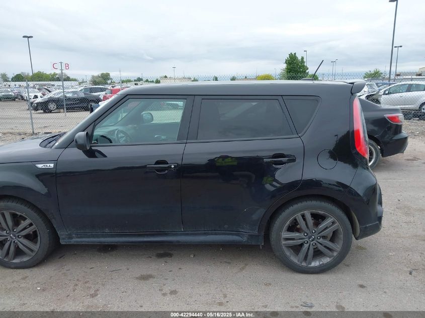 2016 Kia Soul + VIN: KNDJP3A51G7351285 Lot: 42294440