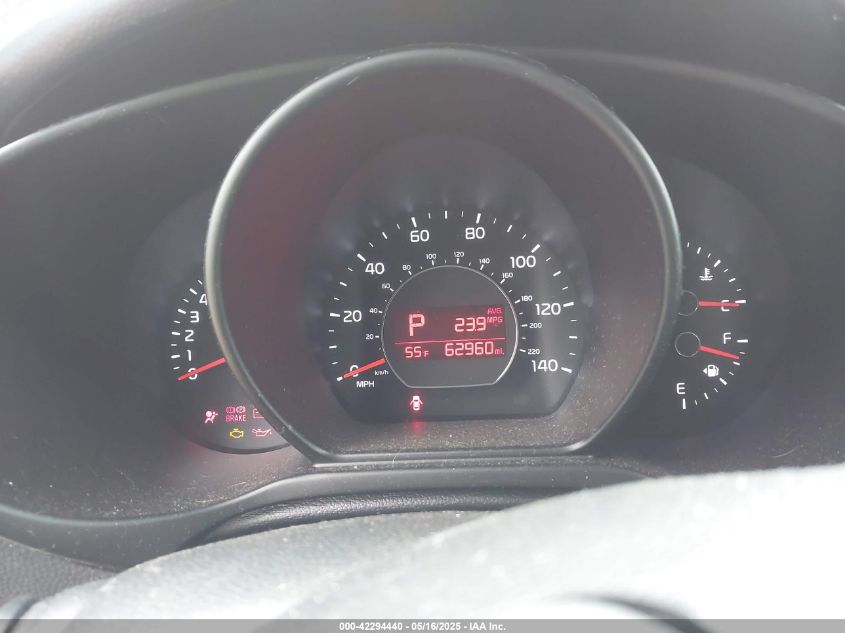 2016 Kia Soul + VIN: KNDJP3A51G7351285 Lot: 42294440