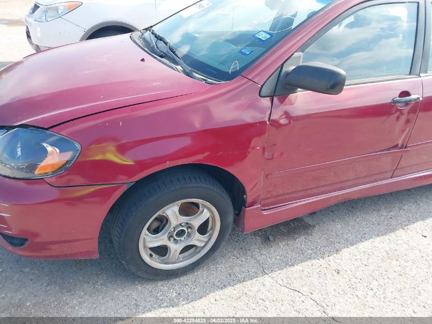 2004 Toyota Corolla S VIN: 1NXBR32E54Z245802 Lot: 42294825