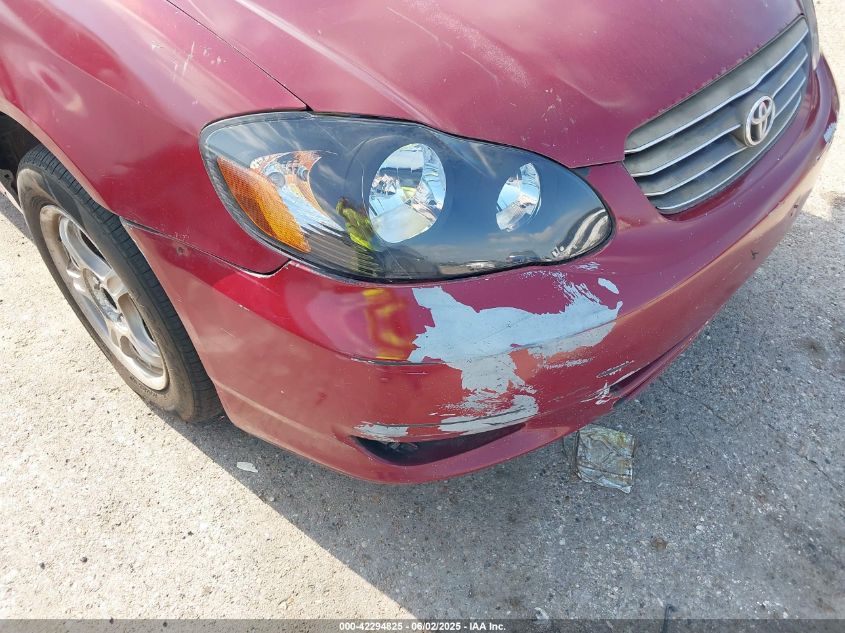 2004 Toyota Corolla S VIN: 1NXBR32E54Z245802 Lot: 42294825