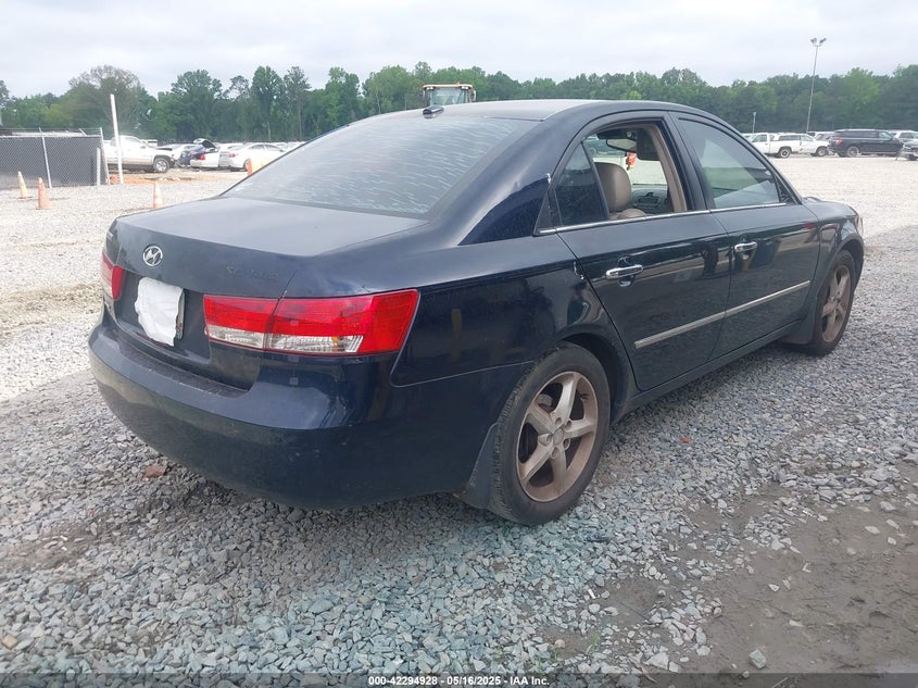 2008 HYUNDAI SONATA VIN: 5NPEU46C38H349381