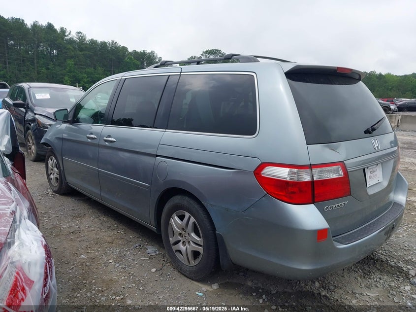 2008 Honda Odyssey Ex-L VIN: 5FNRL387X8B092116 Lot: 42295667
