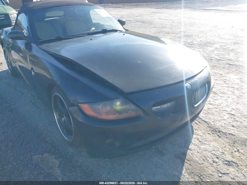 2003 BMW Z4 2.5I VIN: 4USBT33473LS41745 Lot: 42296821
