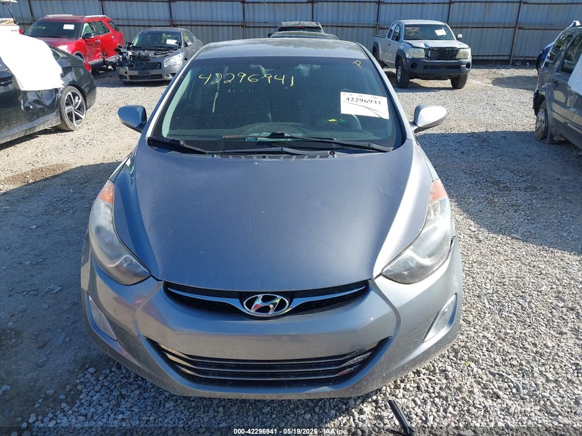 2012 HYUNDAI ELANTRA VIN: KMHDH4AE2CU455811