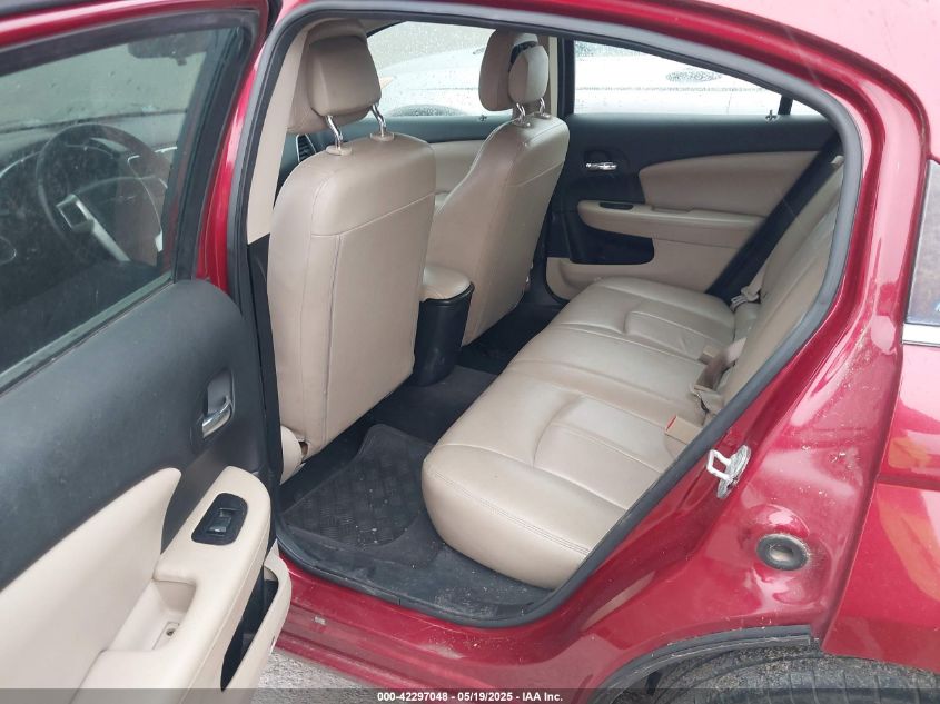 2012 Chrysler 200 Touring VIN: 1C3CCBBB6CN180868 Lot: 42297048