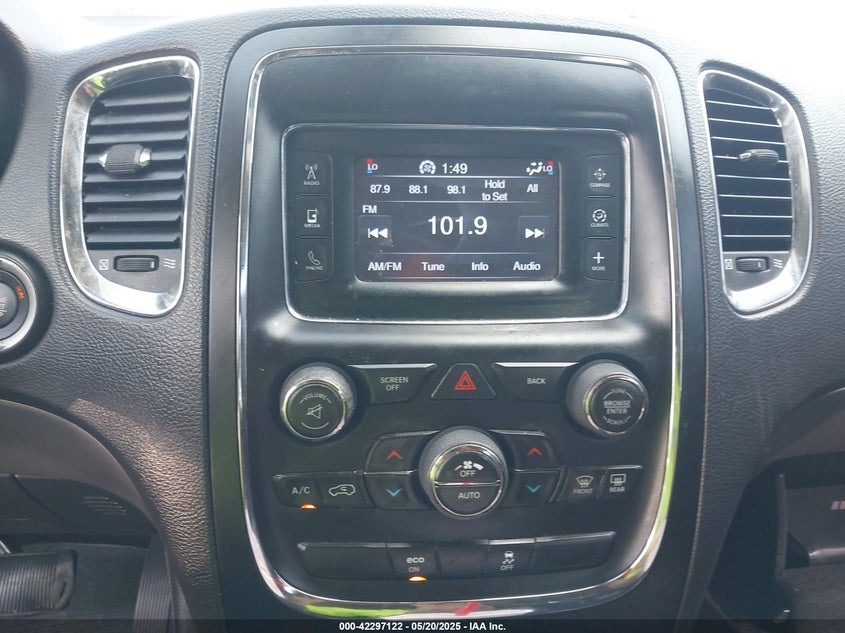 2014 DODGE DURANGO SXT - 1C4RDHAG6EC277490