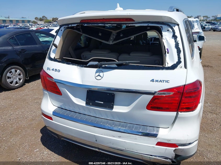 2016 MERCEDES-BENZ GL 450 4MATIC - 4JGDF6EE9GA694159