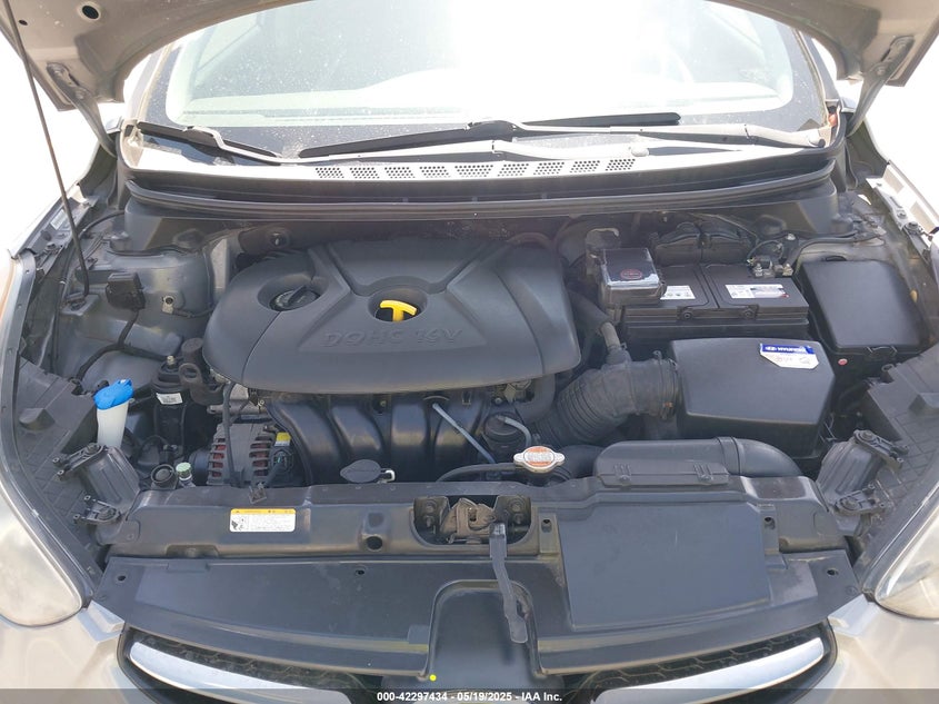 2011 HYUNDAI ELANTRA VIN: KMHDH4AE6BU116113