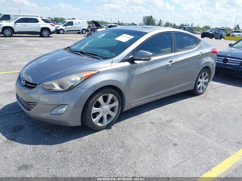 2011 HYUNDAI ELANTRA VIN: KMHDH4AE6BU116113