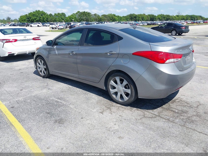 2011 HYUNDAI ELANTRA VIN: KMHDH4AE6BU116113