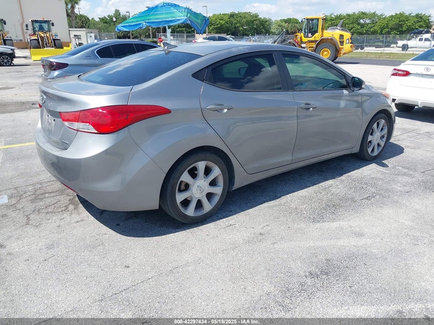 2011 HYUNDAI ELANTRA VIN: KMHDH4AE6BU116113