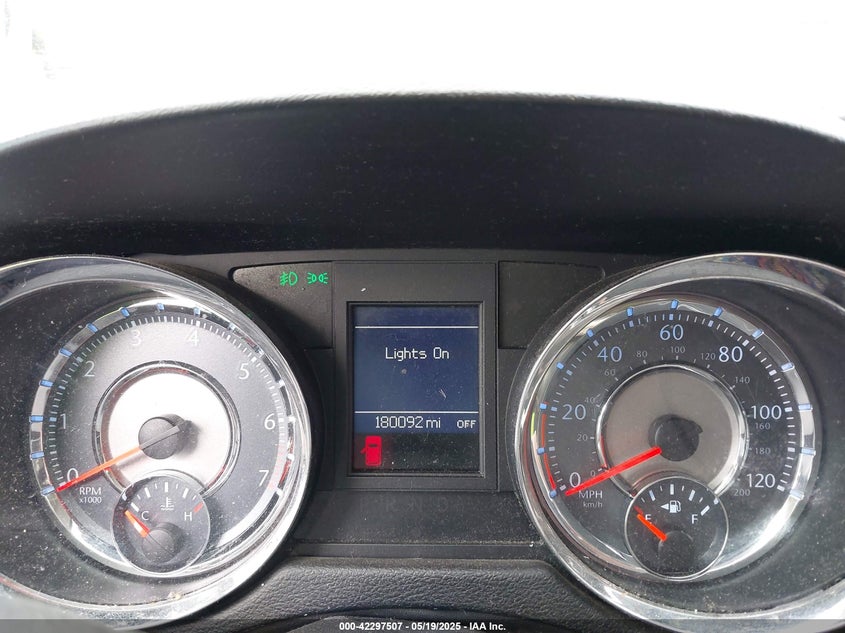 2012 CHRYSLER TOWN & COUNTRY VIN: 2C4RC1BG8CR350601
