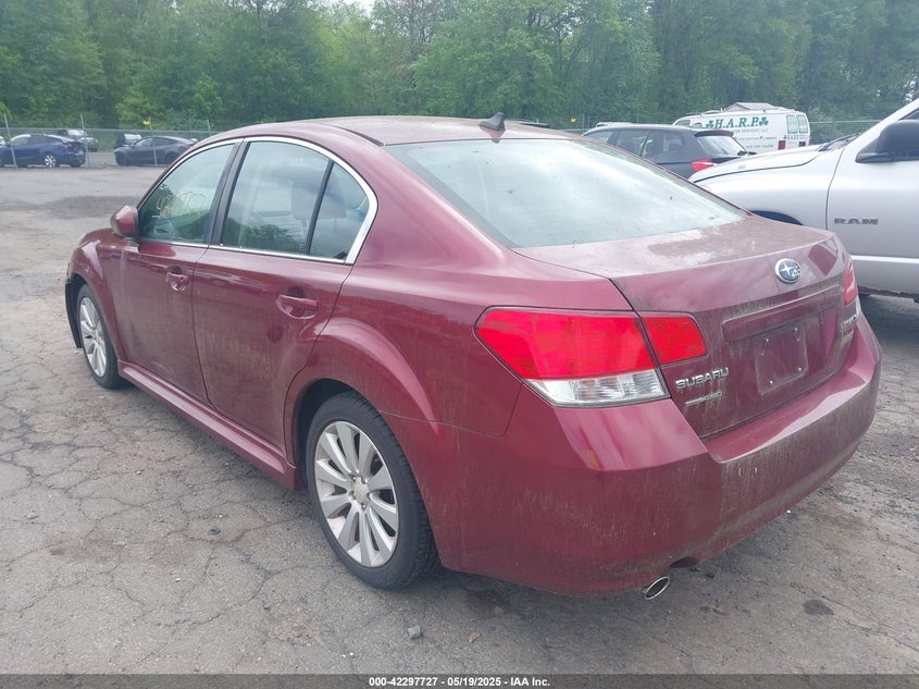 2011 SUBARU LEGACY VIN: 4S3BMBK6XB3250423