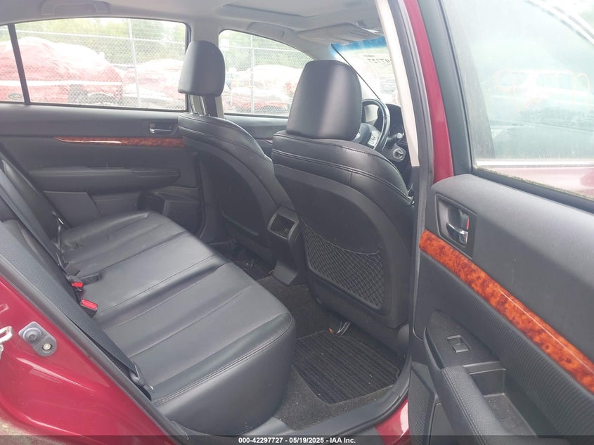 2011 SUBARU LEGACY VIN: 4S3BMBK6XB3250423