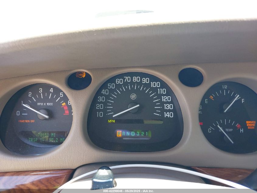 2003 Buick Lesabre Custom VIN: 1G4HP52K134172623 Lot: 42298046