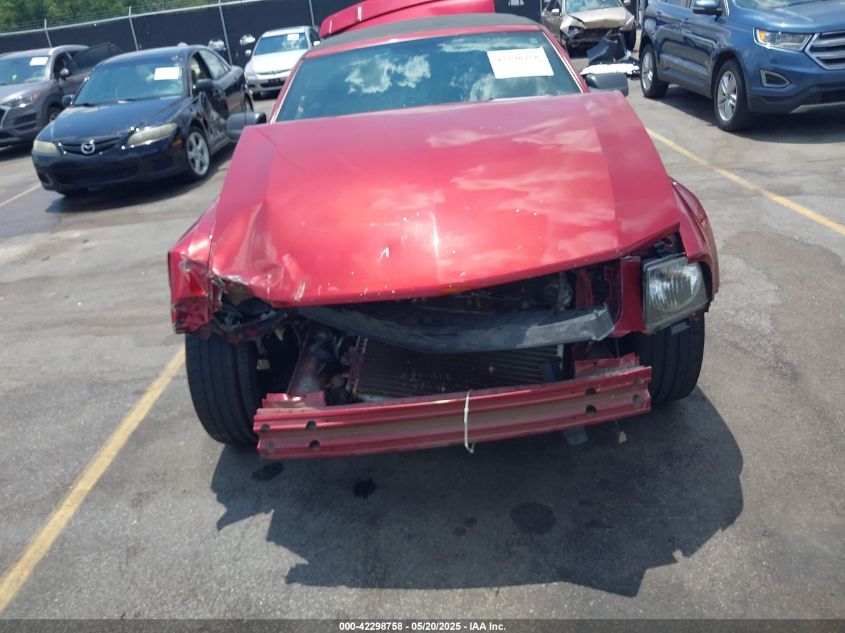 2007 Ford Mustang V6 Deluxe/V6 Premium VIN: 1ZVFT84N375262112 Lot: 42298758