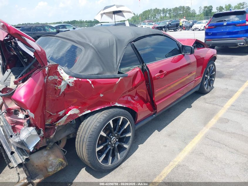 2007 Ford Mustang V6 Deluxe/V6 Premium VIN: 1ZVFT84N375262112 Lot: 42298758