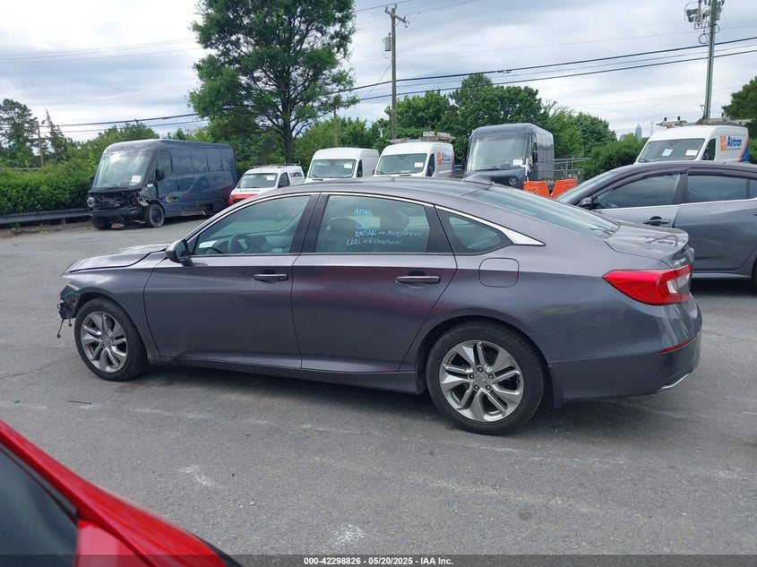 2018 HONDA ACCORD VIN: 1HGCV1F11JA206493