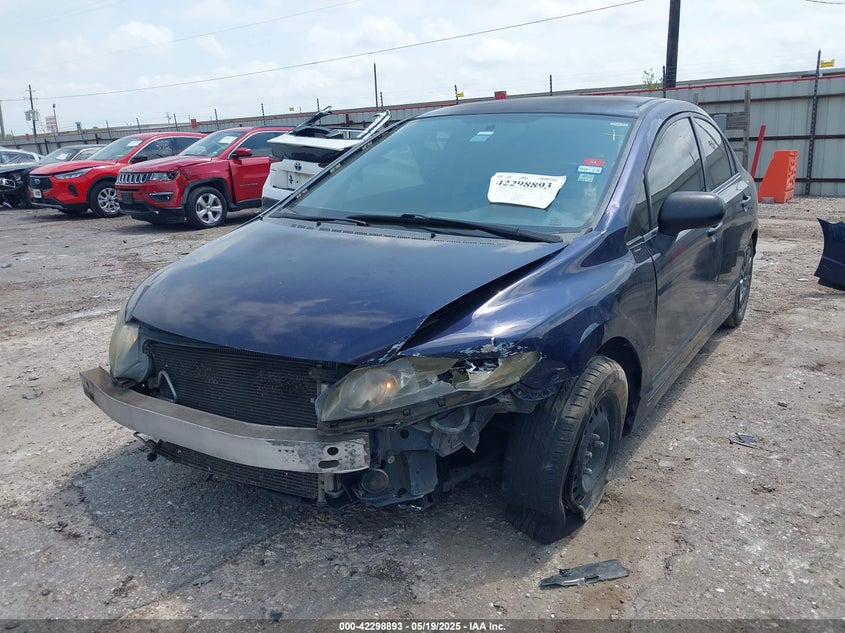 2009 HONDA CIVIC VIN: 2HGFA16349H510800