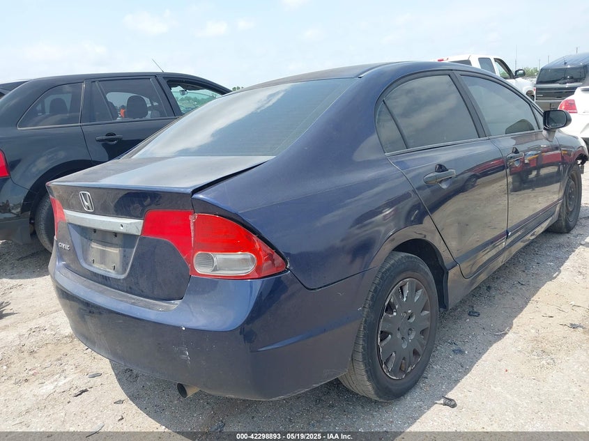 2009 HONDA CIVIC VIN: 2HGFA16349H510800