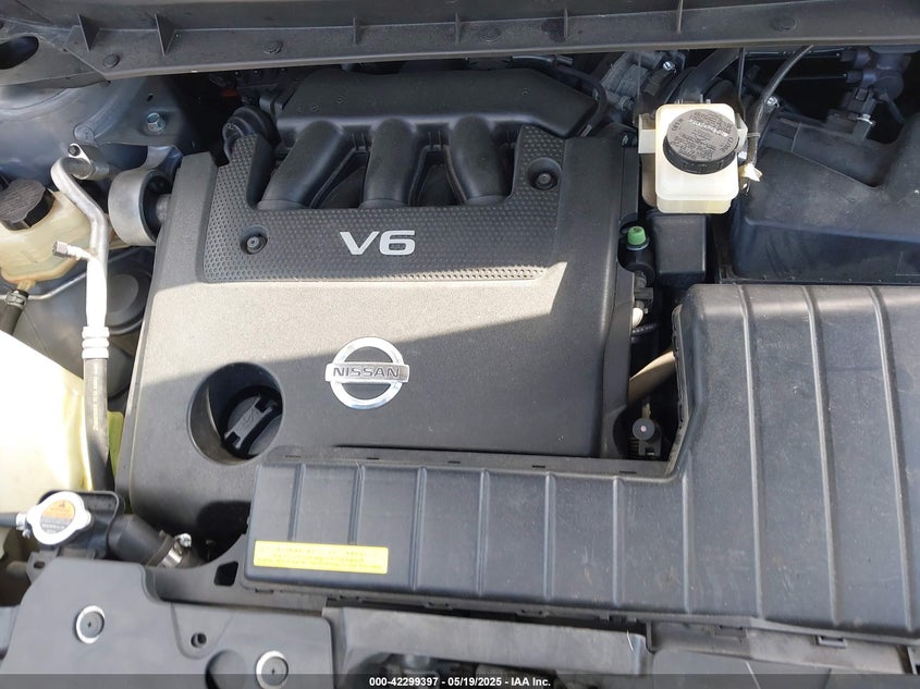 2009 NISSAN MURANO VIN: JN8AZ18W09W139522